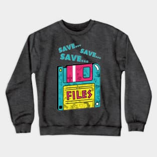 Save files Crewneck Sweatshirt